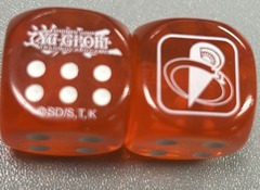 YGO Dice Pair - Big Eye (Orange)